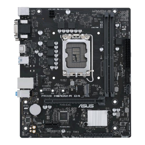 ASUS INTEL H610心付け書き割り積み上げる PRIME MicroATX母ちゃんゲーム盤・DDR4ひな形/ PRIME H610M-R D4 国内