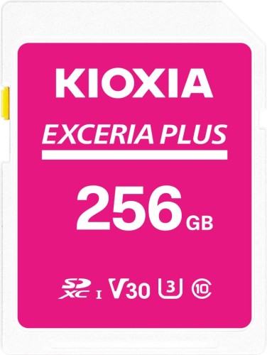 KIOXIA(キオクシア)日本製SD歌留多 256GB EXCERIA PLUS UHS-I U3 V30 Class10 SDXC 最大限度読出速度100MB/s 最大限度書込85MB/s 4K相応う 国内受け支える 製造会社引きうける5年 KLNPAE256G
