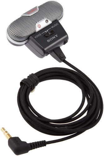 ソニー コンデンサーマイク ステレオ/音楽収音用 VOICE/MUSICモード切り換えスイッチ搭載 ECM-719