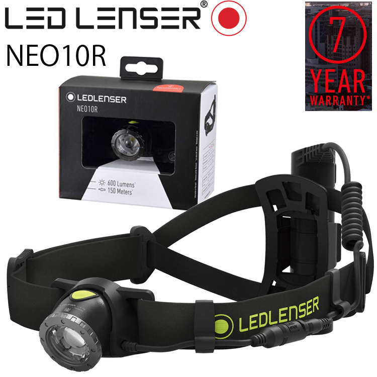 楽天市場 最大7年保証 Ledlenser レッドレンザー Neo10r 充電式ledヘッドランプ トレッキング 登山 あす楽対応 Free Line フリーライン