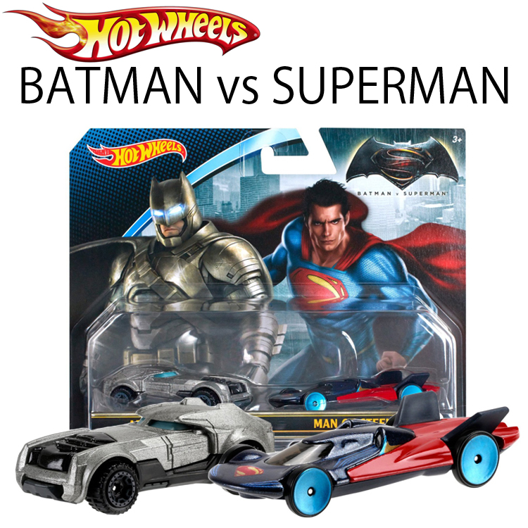 HotWheels ホットウィールズ アーマードバットマンVSスーパーマン MATMAN SUPERMAN ミニカー あす楽対応画像