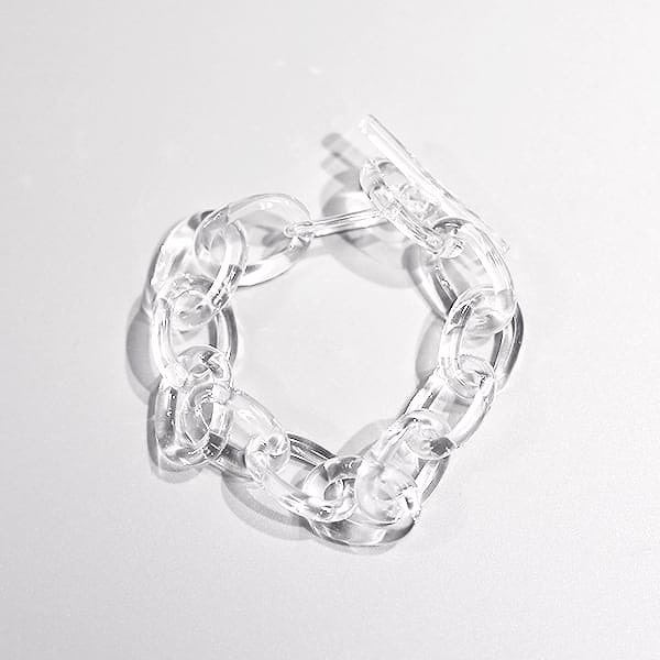_cthruit シースルーイット chain bracelet ブレスレット 【Clear / Black】