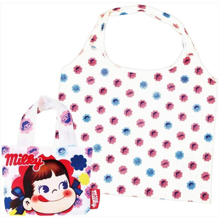 【楽天市場】ジェイズプランニング エコバッグ ペコちゃん （フラワー）：家具・インテリア フリーシュ
