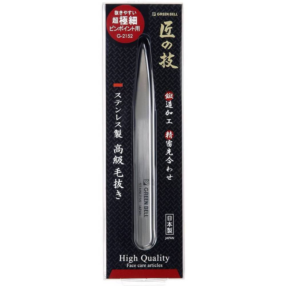 楽天市場】匠の技 ステンレス製 高級毛抜き（先斜め）日本製