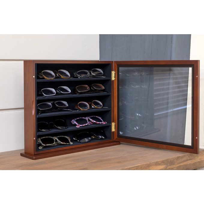 最適な材料 楽天市場 メガネコレクションケース 大 ホワイト 家具 インテリア フリーシュ 絶対一番安い Advance Com Ec