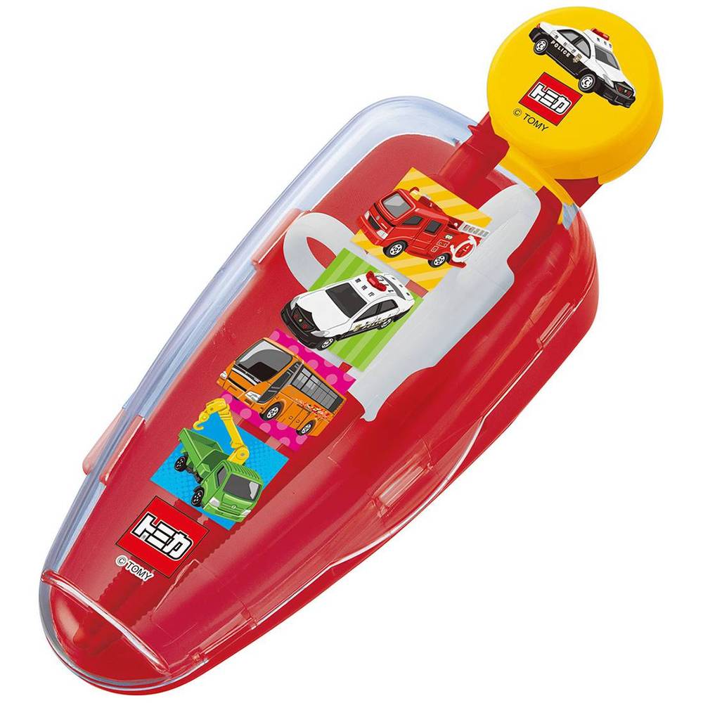 楽天市場】トミカ デラックストレーニング箸 14cm ケース付き トミカ17