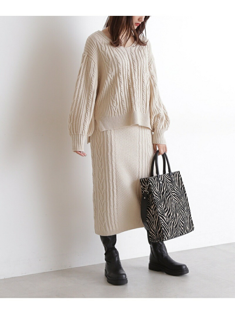 ケーブルニットvネックセットアップ Free S Mart フリーズ マート ワンピース オールインワン ホワイト レッド ピンク ブルー 先行予約 送料無料 Rakuten Fashion Novix Com