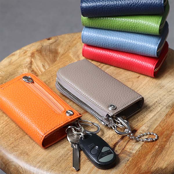 クルリ Kururi2.0 コンパクトキーケース ウォレット t3Leather かっこ良い手当たり コインケース スマートキーケース レディース メンズ 鍵合切袋 歌留多入れ付き添い人 釣り銭入れ 車 鍵 ミニ金入れ 今めかしい 差し上げ物 送別品 生まれ落ちる日