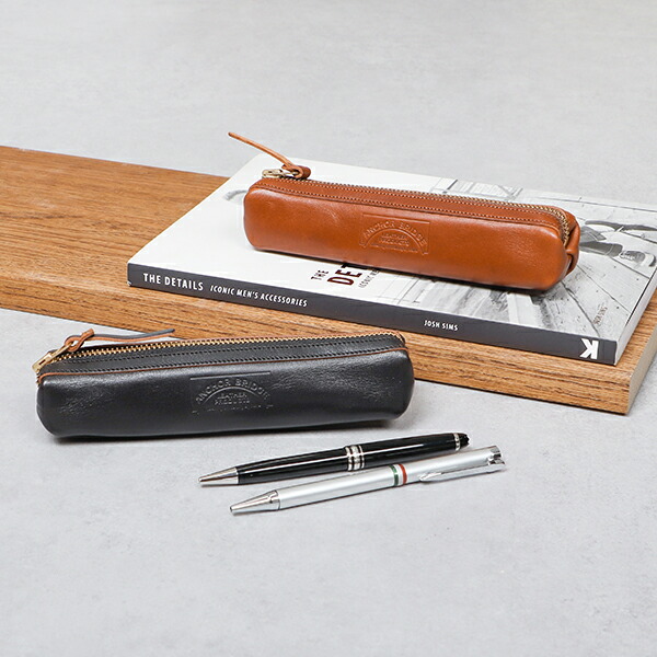 船掛かりブリッジ回路 Pen Case Horse leather ANCHOR BRIDGE 筆箱 ふでばこ 書き込み入れもの メンズ 成人男性 レディース お上さん 革 本革 なめし革 差し上げ物 生まれ落ちる日 差し上げ物 就職祝賀会 隠居祝賀会 転職祝賀会 今めかしい 一般受け 馴染み