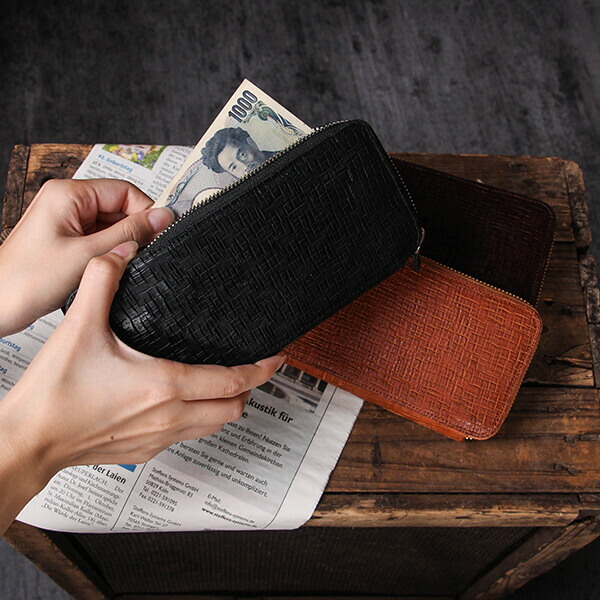 楽天市場】二宮五郎商店 アポロレターウォレット 長財布 メンズ財布 革