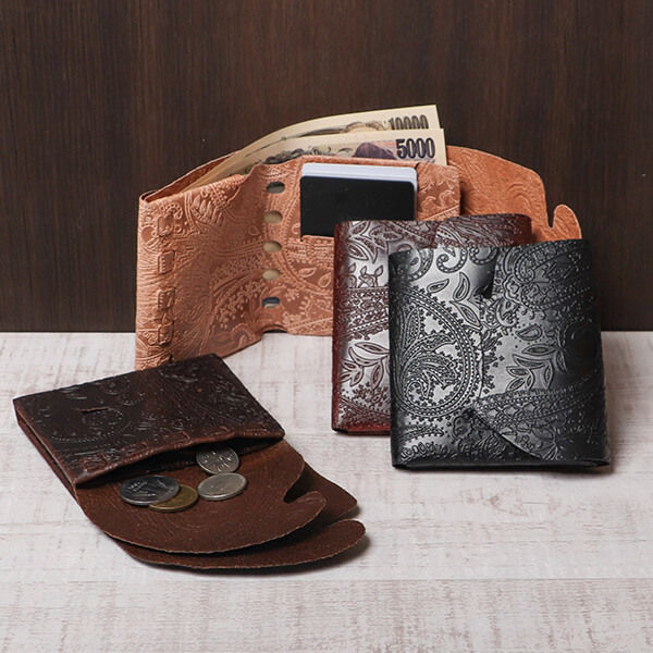 楽天市場】所作 ペイズリー cp 2.5 コンパクト財布 メンズ財布 小さい