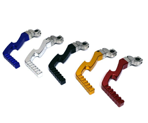 楽天市場】【送料無料】【高品質】CNC削出キックペダル黒/赤