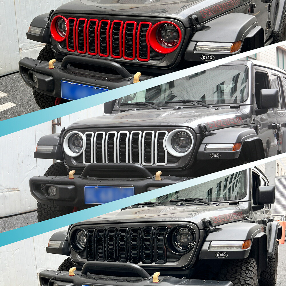 楽天市場】JEEP ジープ JKラングラー 2024 新型 ルックグリル