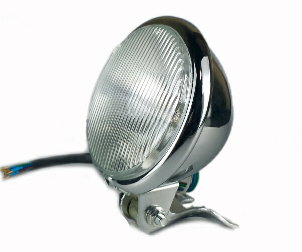 12Ｖ ユニティタイプ　4.5インチ　ヘッドライト　Ｈ4 ビンテージ　ハーレー 競売 12V ユニティタイプ ビンテージ H4 ヘッドライト 4.5インチ