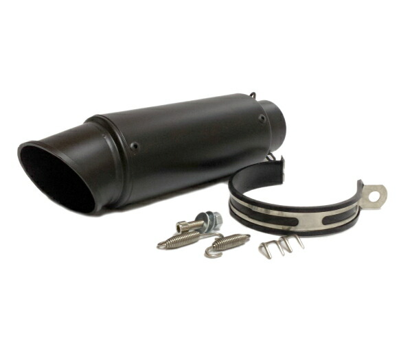 楽天市場】汎用60.5mmショートGPタイプ スリップオンサイレンサー