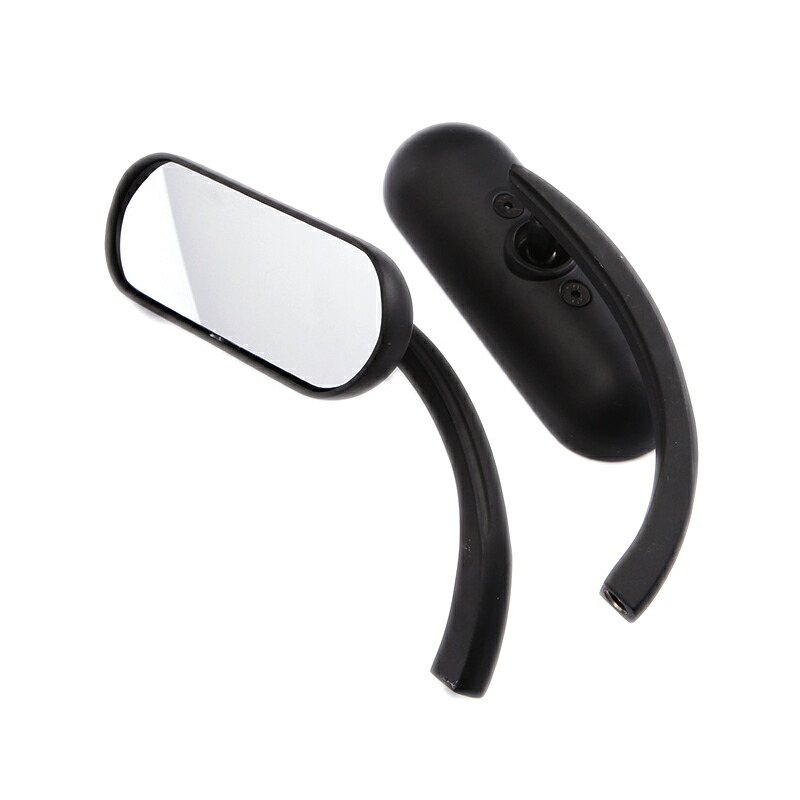 ハーレーミラー JOKER MACHINE ラウンドミラー ブラック 左右セット ハーレーミラー JOKER MACHINE ラウンドミラー ブラック 左右セット