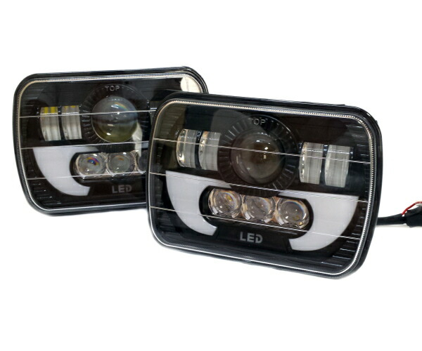 楽天市場】汎用5×7 LED ヘッドライト S13 SW20 AE86 KP61 JZA70 プラド 楽天市場】汎用5×7 LED ヘッドライト S13 SW20 AE86 KP61 JZA70 プラド