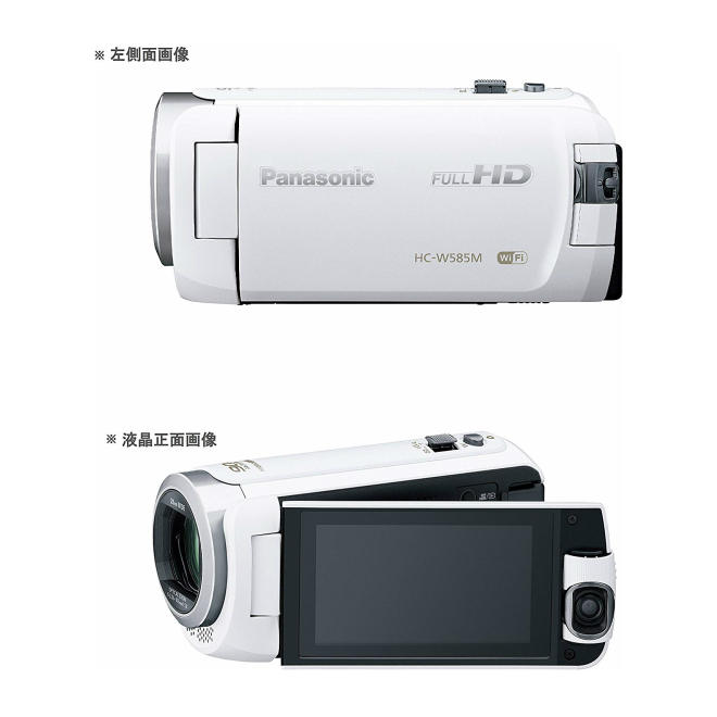 【楽天市場】【レンタル】 ビデオカメラ レンタル 7泊8日 Panasonic パナソニック HC-W585M HDビデオカメラ ハンディー