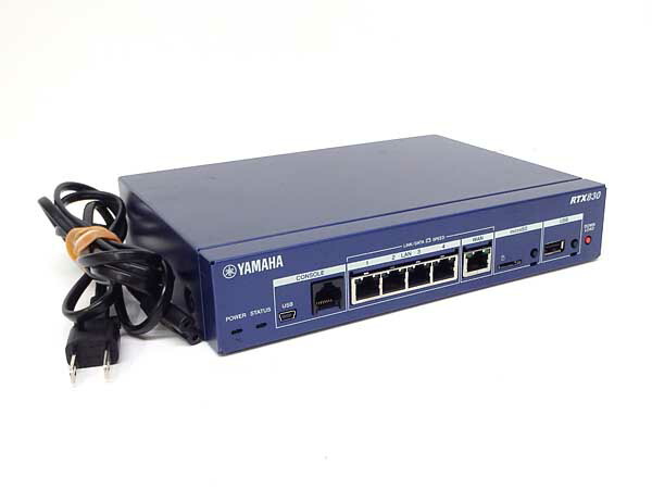 楽天市場】RTX830 Yamaha Corporation ギガアクセス VPNルーター Rev