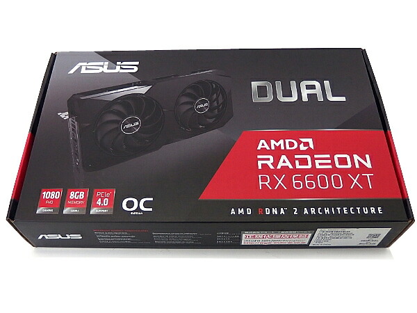 □α DUALシリーズ 2倍のファンで2倍の楽しさ 8GB GDDR6 ASUS DUAL