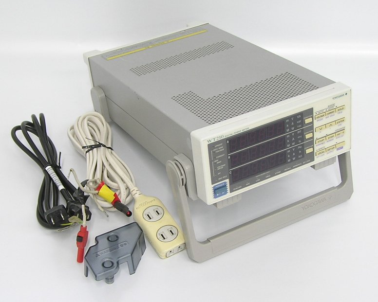 □■♪ YOKOGAWA/横河電機 電力測定器/デジタルパワーメーター WT210 1入力エレメントモデル コンパクト設計 通電OK 【中古】 送料無料