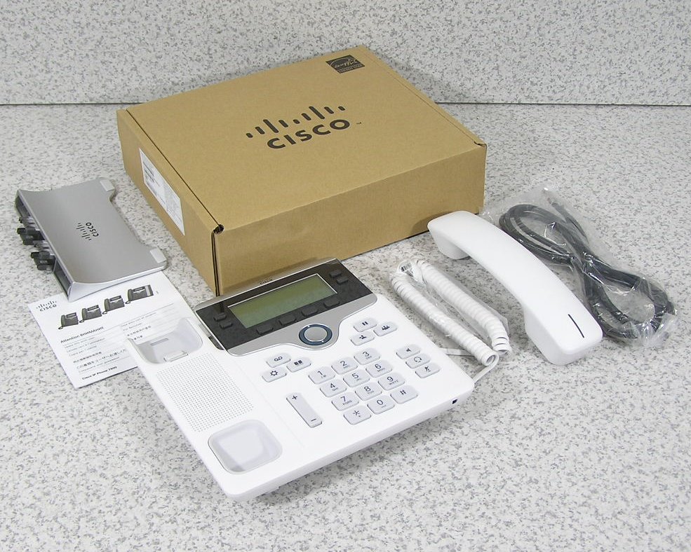 □■Cisco/シスコ IP Phone CP-7841-W-K9 白いこと \u003cBR\u003eIP電話を掛ける 7000つづき物 【新品未当て嵌める品】 貨物輸送無料