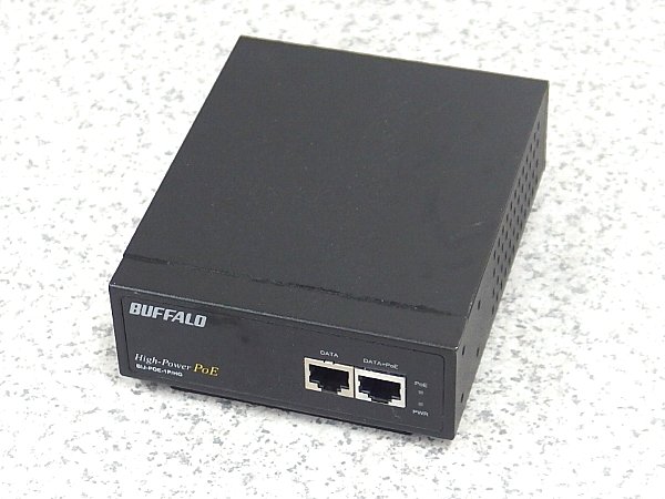 楽天市場 Buffalo バッファロー Poeインジェクタ Bij Poe 1p Hg 電源ケーブル付属あり 美品 通電のみ確認ok 中古品 送料無料 フリースタイルジャパン