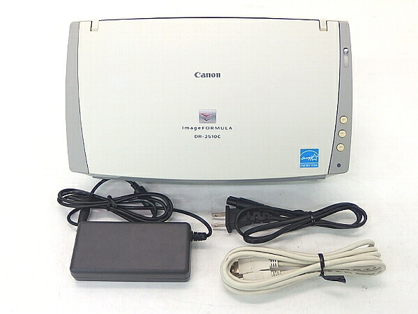 楽天市場 A Canon キャノン Image Formula Dr 2510c ドキュメントスキャナー A4 両面対応 読取ok 動作良好 Acアダプタ Usbケーブル 付属 中古 送料無料 フリースタイルジャパン