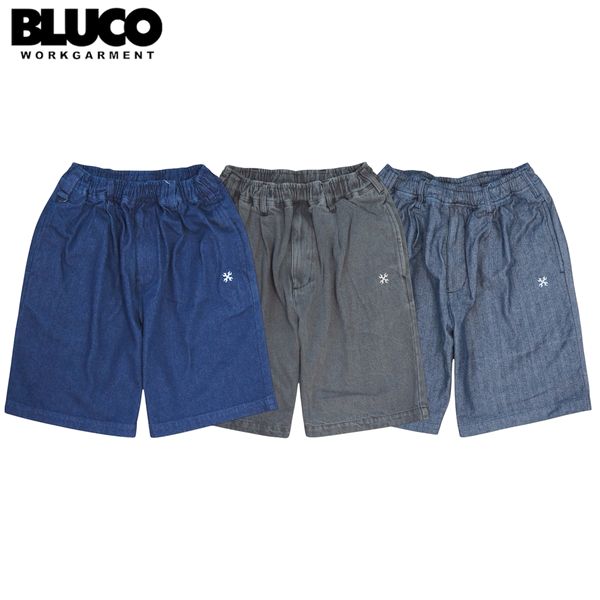 【セール30%OFF】BLUCO/ブルコ 12oz DENIM EASY WORK SHORTS/デニムイージーワークショーツ 153-45-004・3color