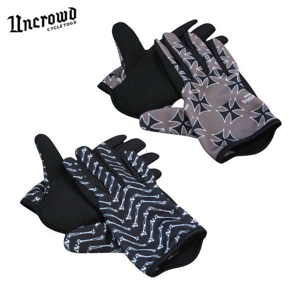 楽天市場】UNCROWD/アンクラウド LEATHER BONE GLOVE/レザーボーン