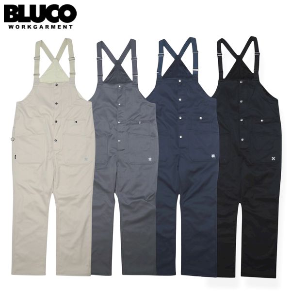 BLUCO ネイビー オーバーオール Lサイズ BONDING KNIT OVERALL – BLUCO. INC