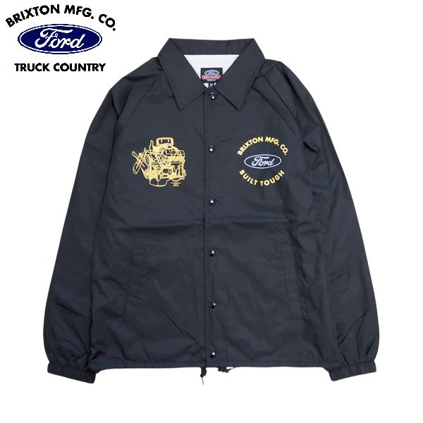 ブリクストン Brixton フードコーチジャケット ナイロンジャケットサイズM 楽天市場】BRIXTON ブリクストン FORD フォード ジャケット