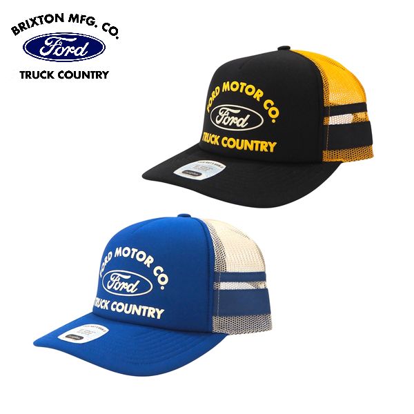 BRIXTON×FORD・FORD BUILT TOUGH MP TRUCKER HAT/トラッカーキャップ 11967・2color