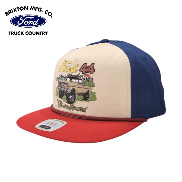 BRIXTON×FORD・FORD KING OF THE MTNS HP SNAPBACK/スナップバックキャップ 11970・MULTI