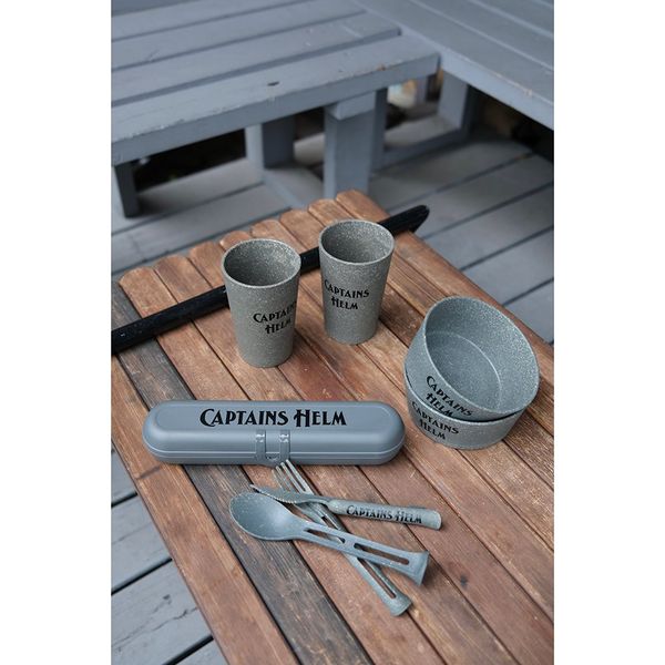 CAPTAINS HELM キャプテンズヘルム #PURE MATERIAL CUTLERY SET カトラリーセット GRAY 90％OFF