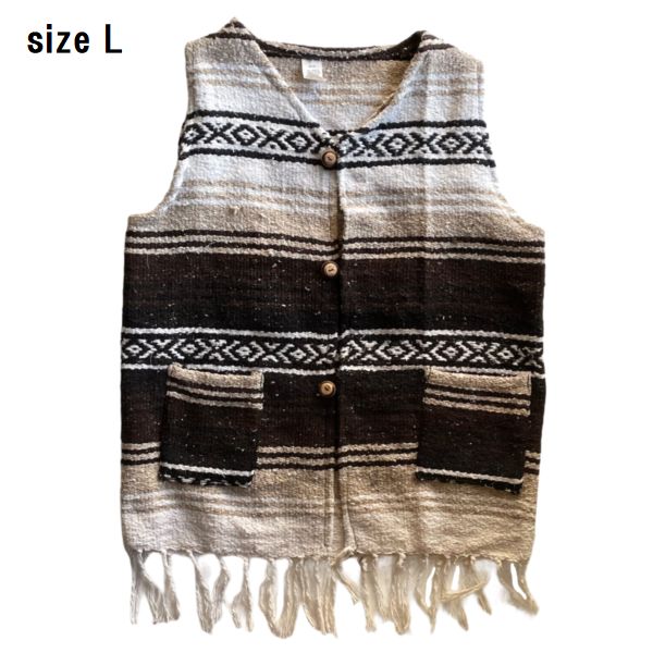 【楽天市場】MEXICAN BLANKET VEST/メキシカンブランケットベスト：FREEWAY楽天市場店