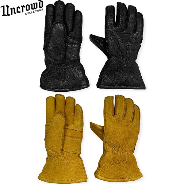 楽天市場】UNCROWD/アンクラウド LEATHER BONE GLOVE/レザーボーン