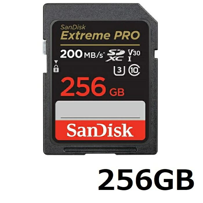 【SS継続期間中 P5倍!】 Sandisk SDXC SD歌留多 Extreme PRO 256GB SDSDXXD-256G-GN4IN
