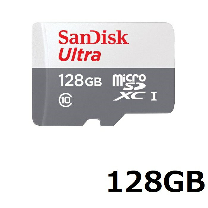 【SS継続期間中 P5倍!】 SanDisk Ultra microSD歌留多 SDSQUNR-128G-GN6MN 128GB