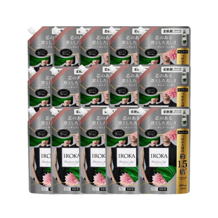 【マラソンセール中 P5倍!】 (15セット) IROKA ハンサムリーフ つめかえ用 650ml