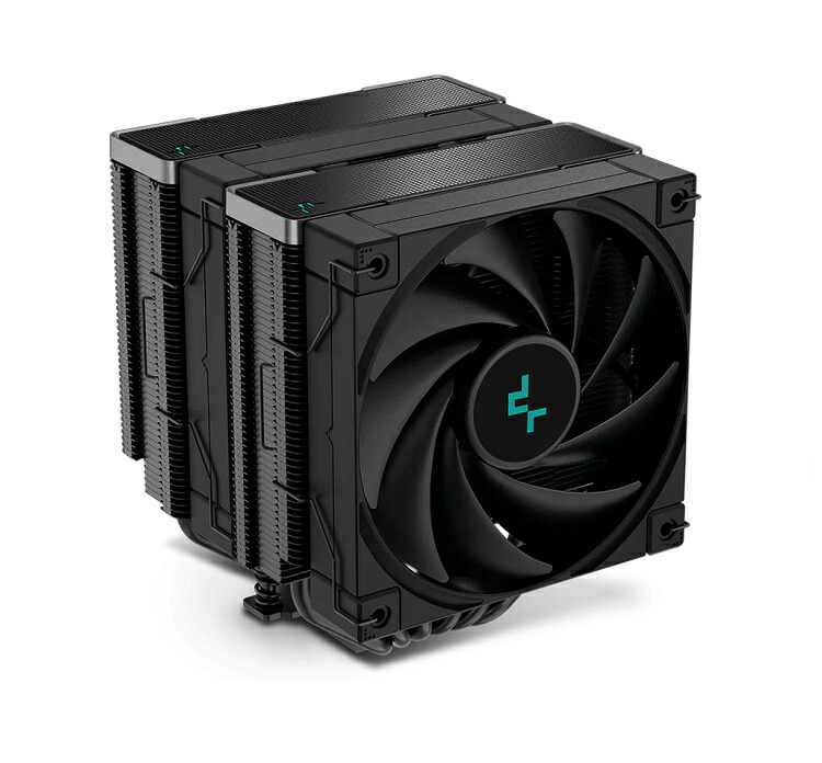 【楽天市場】【SS期間中 P5倍!】 CPUクーラー DeepCool AK620 ブラック ディープクール 高冷却 パソコン ゲーム ...