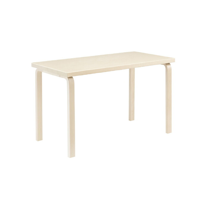 Artek（アルテック） 80A TABLE 80Aテーブル バーチ材 ナチュラルラッカー仕上げ 新生活 引っ越し 実用的 インテリア 【納期】約3～4週間（メーカー欠品時を除く）