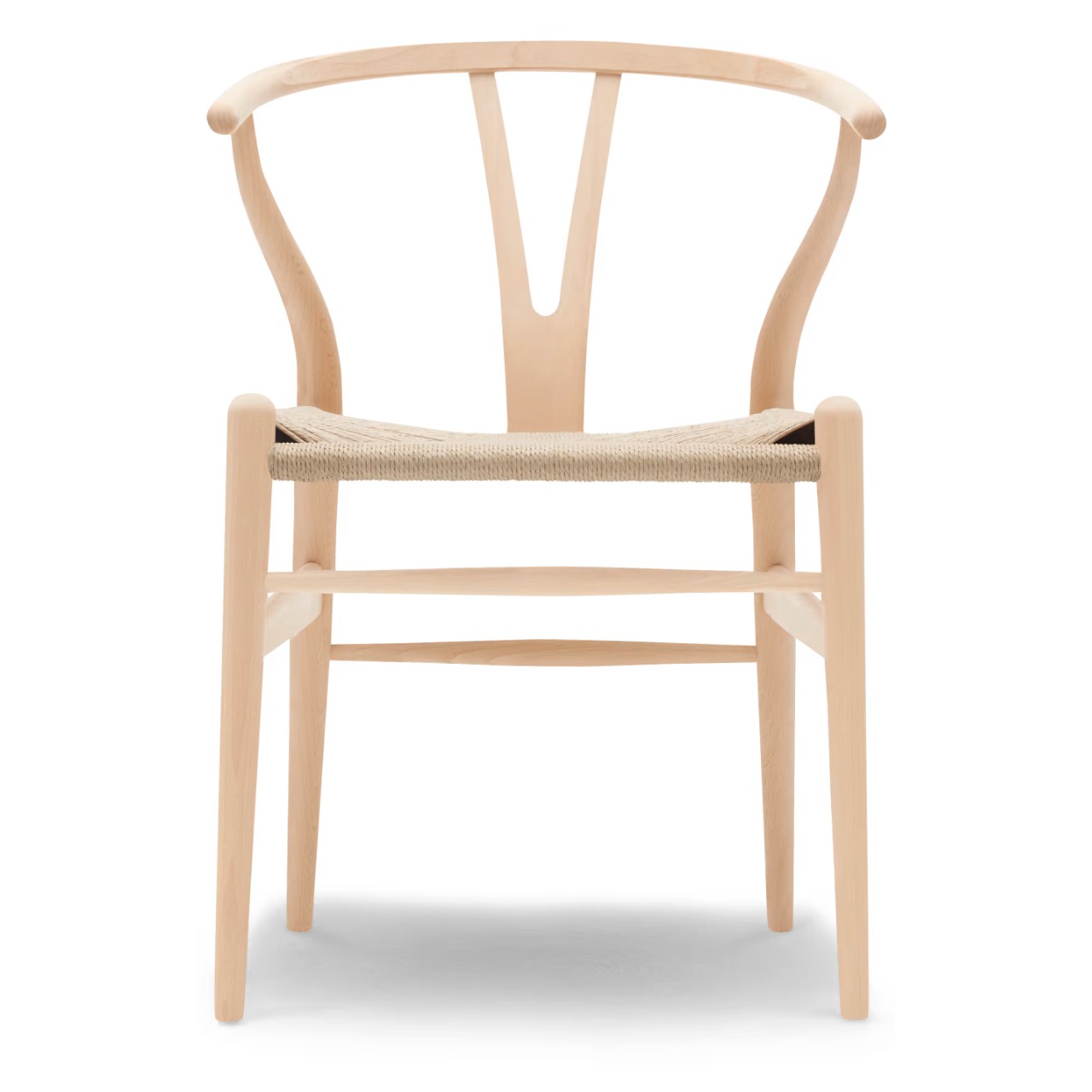 Yチェア CH24 正規品 CARL HANSEN & SON（カールハンセン&サン） CH24 ビーチ材 クリアラッカー仕上げ ナチュラルペーパーコード SH45 傷防止フェルト付 ダイニングチェア ワイチェア 北欧 インテリア 【納期】ご注文後 約半年