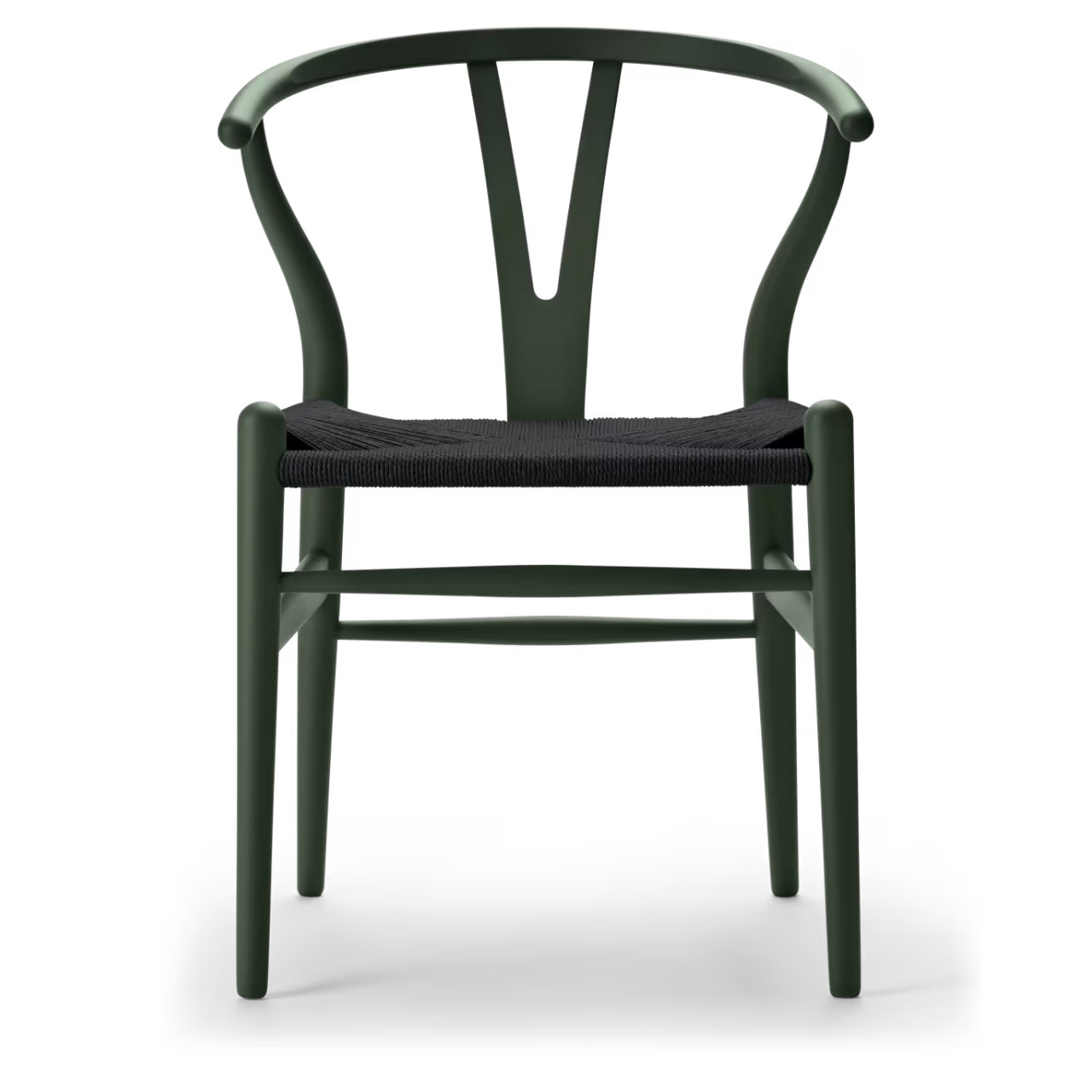 Yチェア CH24 正規品 CARL HANSEN & SON（カールハンセン&サン） CH24 ビーチ材 SOFT GREEN仕上げ ブラックペーパーコード SH45 傷防止フェルト付 ダイニングチェア ワイチェア 北欧 インテリア 【納期】ご注文後 約半年