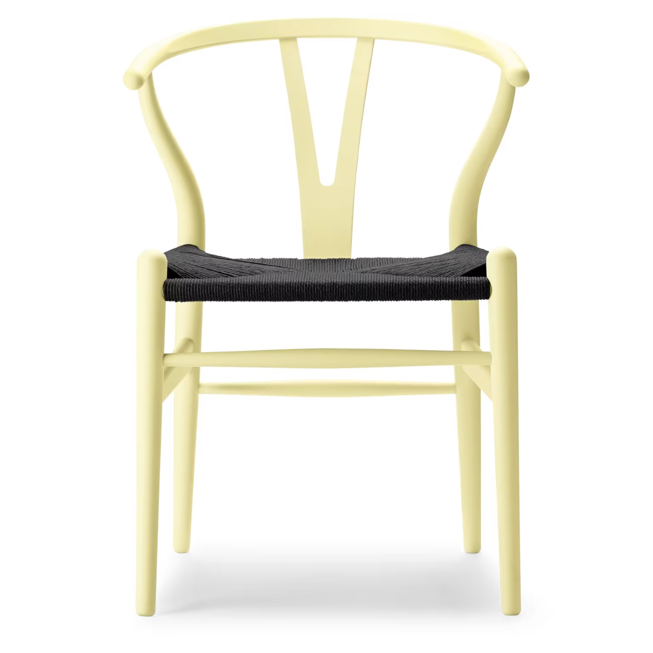 【座面高さ43cm】 Yチェア CH24 正規品 CARL HANSEN & SON（カールハンセン&サン） CH24 ビーチ材 HOLLYHOCK by Ilse Crawford仕上げ ブラックペーパーコード SH43 傷防止フェルト付 ダイニングチェア ワイチェア 北欧 インテリア 【納期】ご注文後 約半年