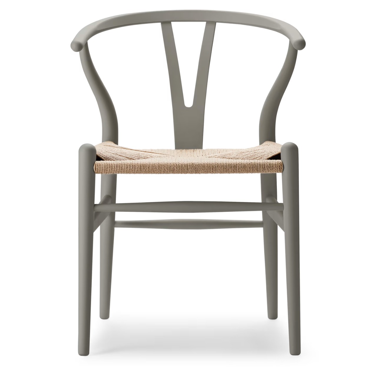 Yチェア CH24 正規品 CARL HANSEN & SON（カールハンセン&サン） CH24 ビーチ材 CLAY by Ilse Crawford仕上げ ナチュラルペーパーコード SH45 傷防止フェルト付 ダイニングチェア ワイチェア 北欧 インテリア 【納期】ご注文後 約半年｜fremtiden フラムティーデン