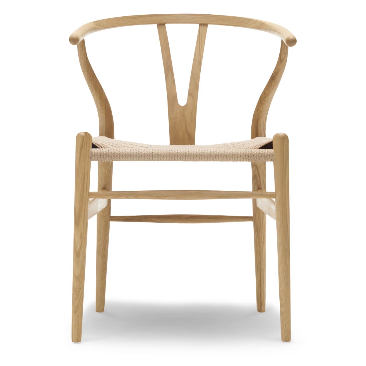 Yチェア CH24 正規品 CARL HANSEN & SON（カールハンセン&サン） CH24 オーク材 クリアラッカー仕上げ ナチュラルペーパーコード SH45 傷防止フェルト付 ダイニングチェア ワイチェア 北欧 インテリア 【納期】ご注文後 約半年