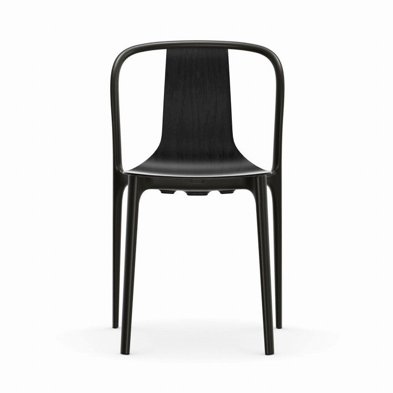 Vitra（ヴィトラ）/Belleville Chair（ベルヴィル チェア ウッドシェル）/wooden shell/black ash（ブラックアッシュ）【納期】約3～4週間（メーカー欠品時を除く）｜fremtiden フラムティーデン