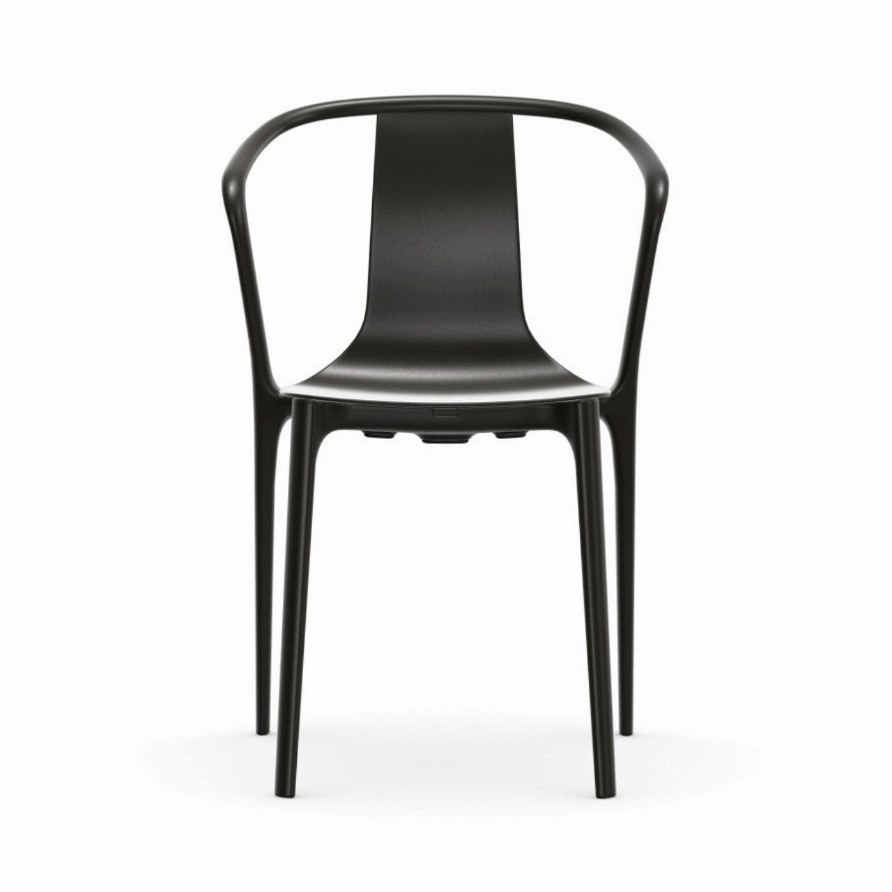 Vitra（ヴィトラ）/Belleville Armchair（ベルヴィル アームチェア プラスチックシェル）/plastic shell/deep black（ディープブラック）【納期】約3～4週間（メーカー欠品時を除く） 42,900円
