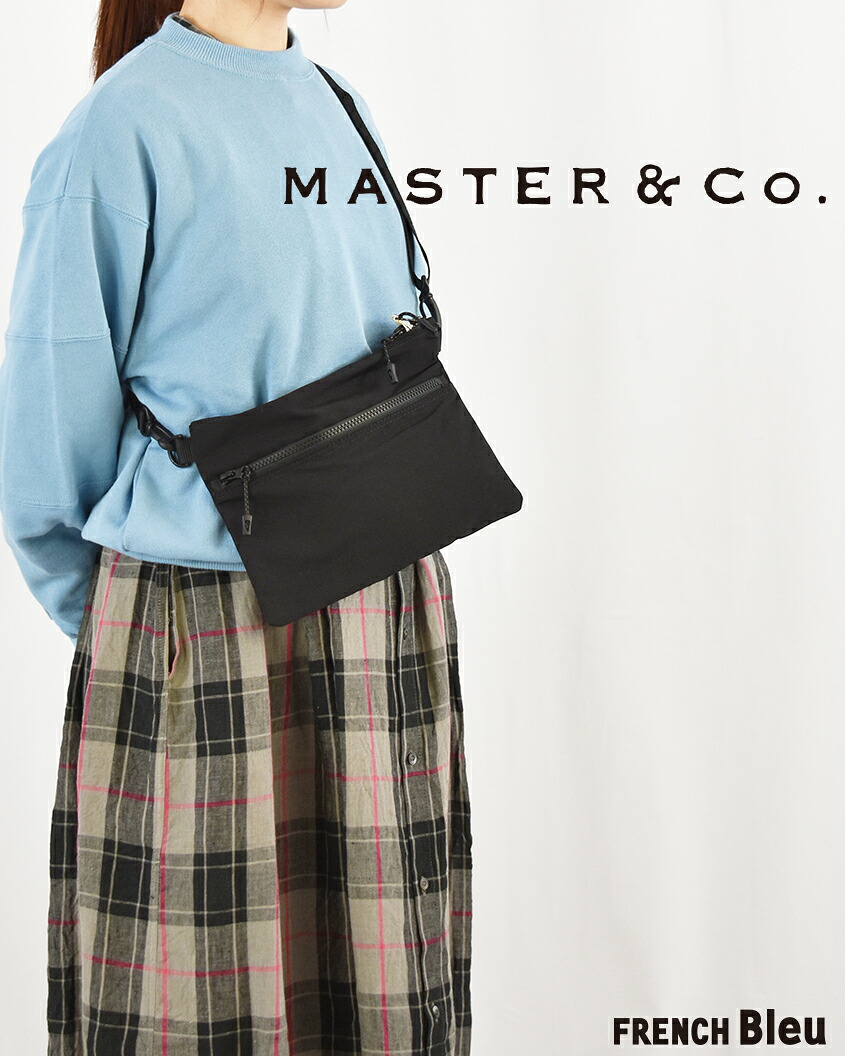 MASTER&Co. 60/40クロス サコッシュ ロクヨンクロス マスターアンドコー レディース メンズ MC1004 2024